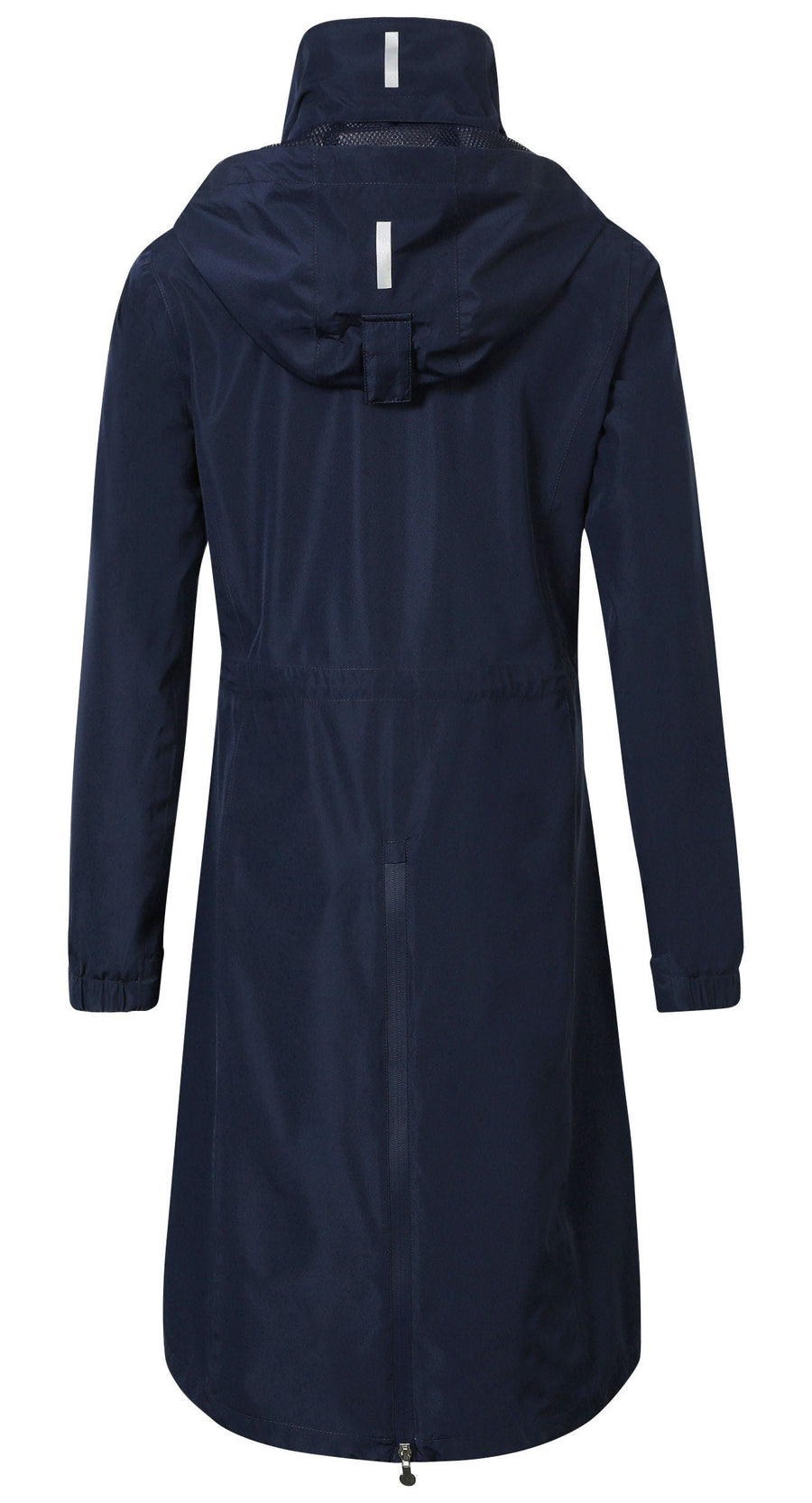 Manteau de pluie Covalliero, vue de dos avec capuche