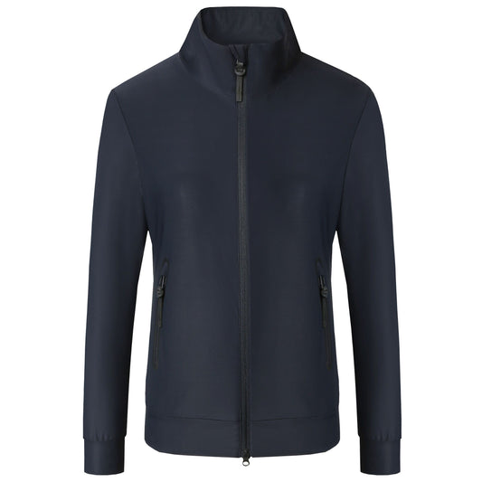 Blouson d'équitation Covalliero bleu marine, vue de face