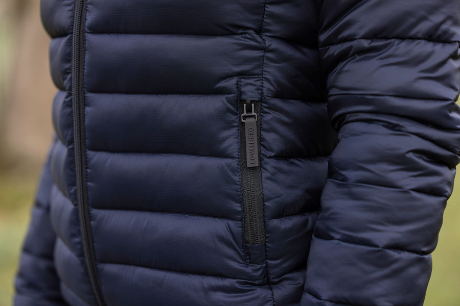 La poche zippée de la veste