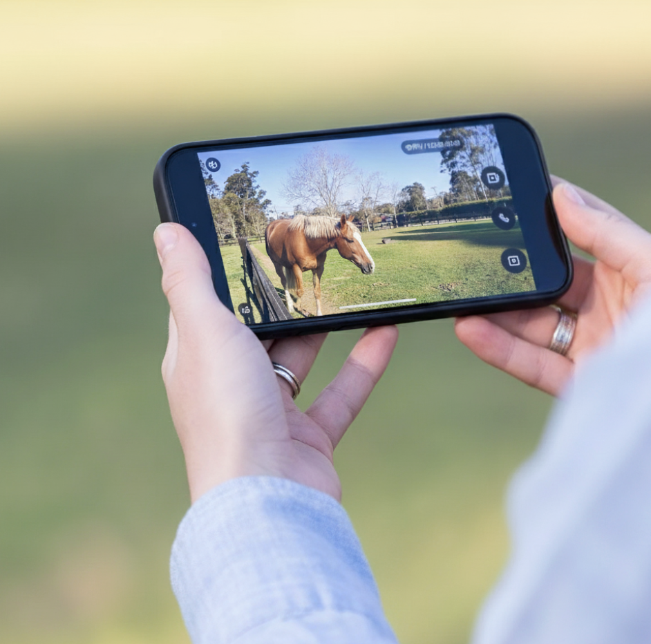 EquiCheck Camera 4G-SIM de Surveillance Autonome pour Chevaux, Ecurie et Extérieur