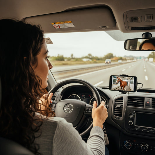 EquiCheck Transport la caméra de surveillance en temps réel pour chevaux dans le van