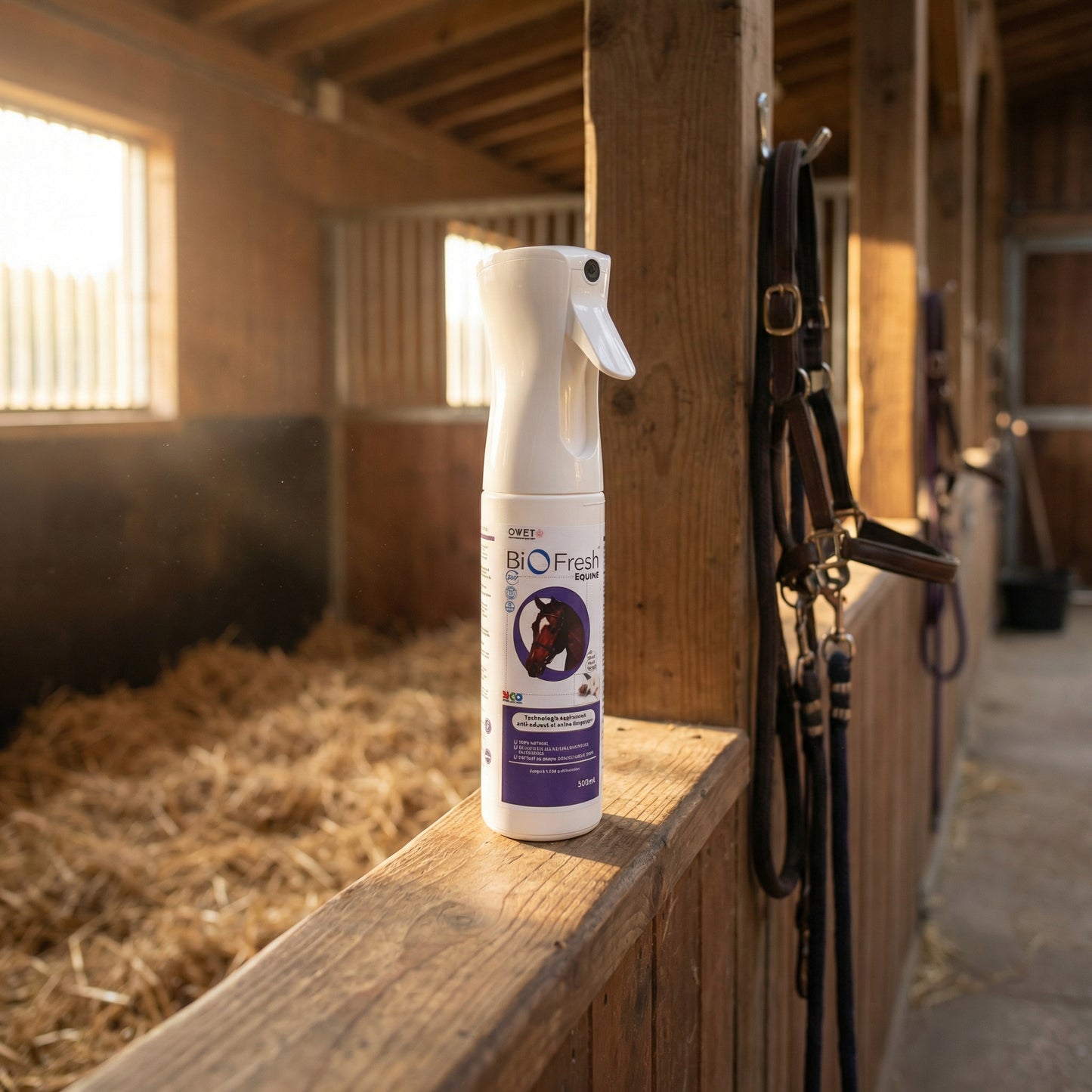 Biofresh Equine traitement d'air anti-virus et anti-mouches pour box & van