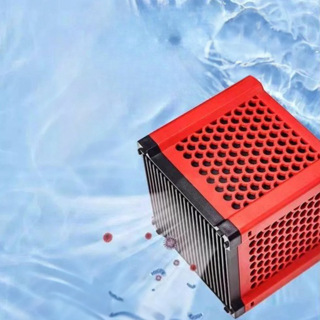 Cube robuste purificateur pour abreuvoir de cheval