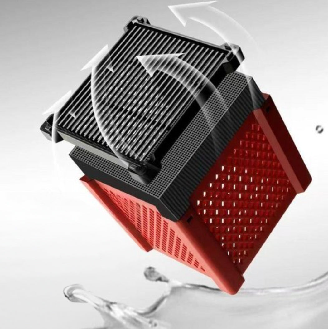Cube robuste purificateur pour abreuvoir de cheval