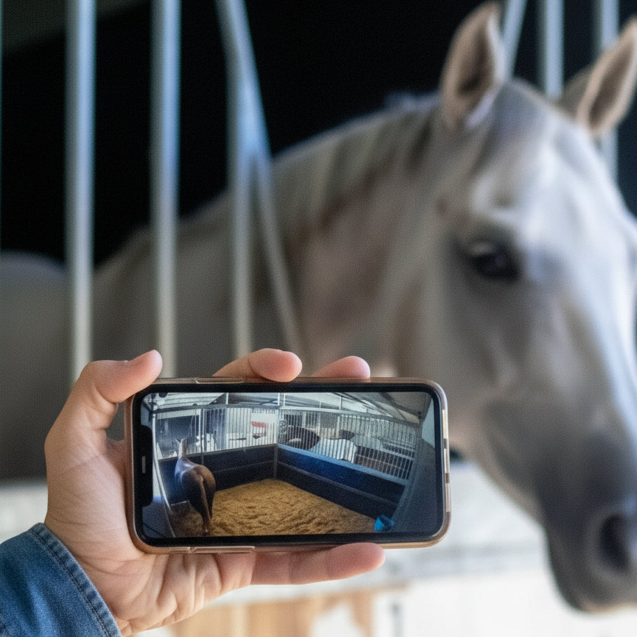 EquiCheck Camera 4G-SIM de Surveillance Autonome pour Chevaux, Ecurie et Extérieur