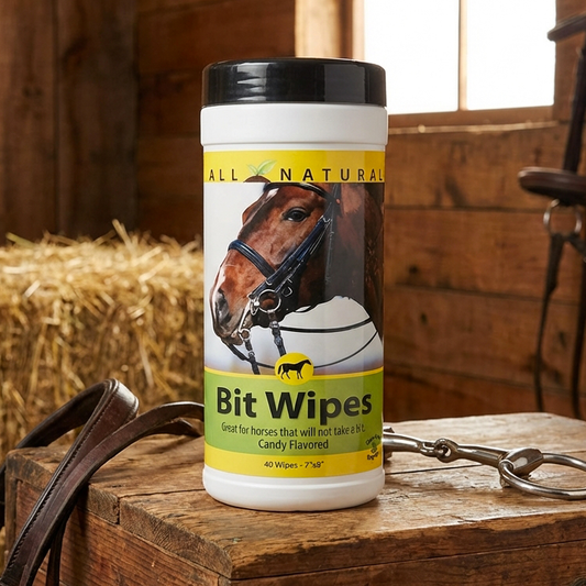 Lingettes d'Acceptation du Mors Aromatisées