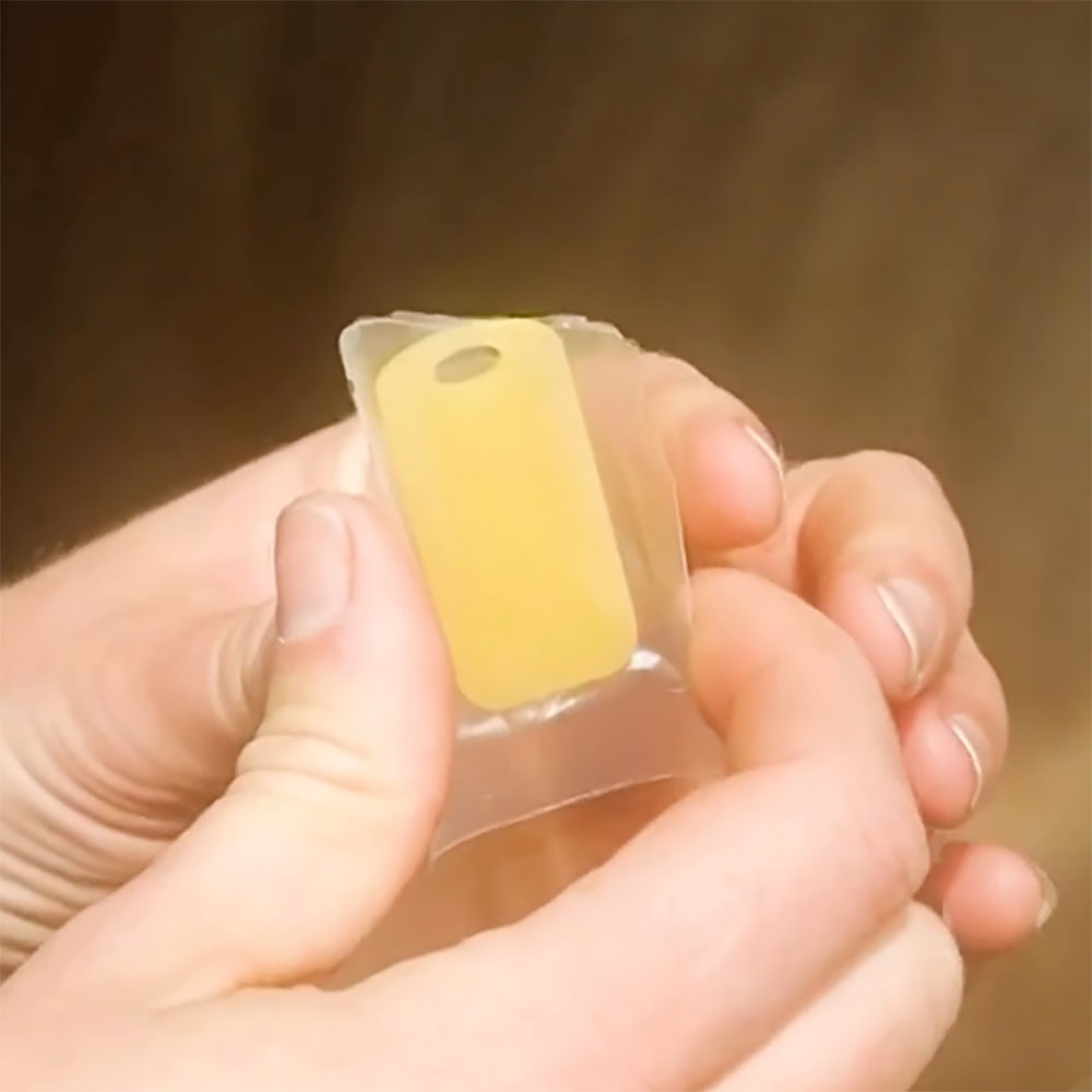 1er clips crinière anti-insectes pour cheval Français (plaquette odorante)