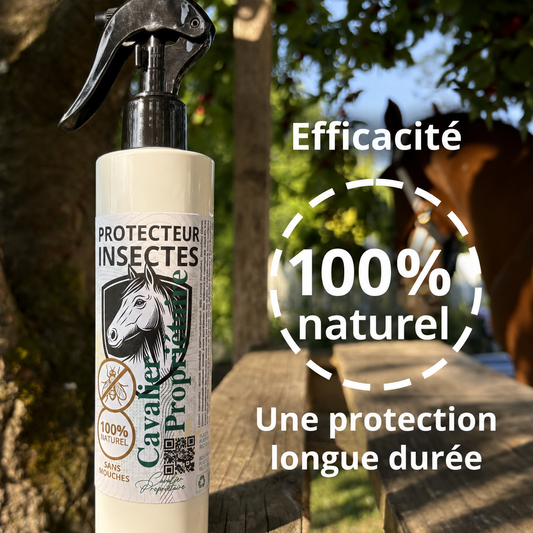Protecteur insectes Spray 48h sans mouches double barrière