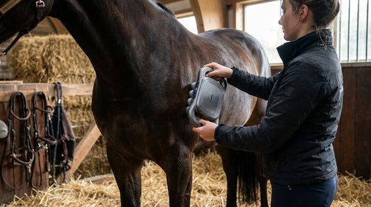 Appareil massage chevaux : la percussion libère les contractures