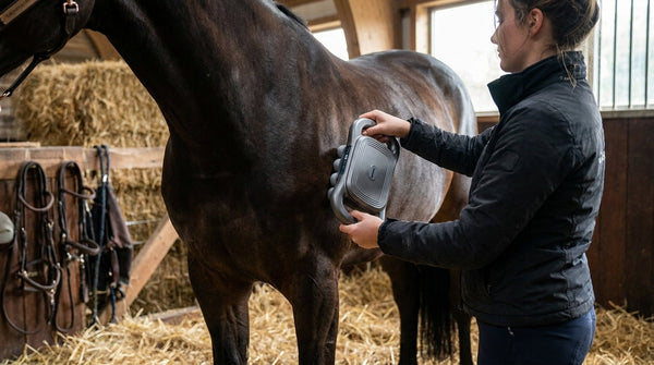 Appareil massage chevaux : la percussion libère les contractures