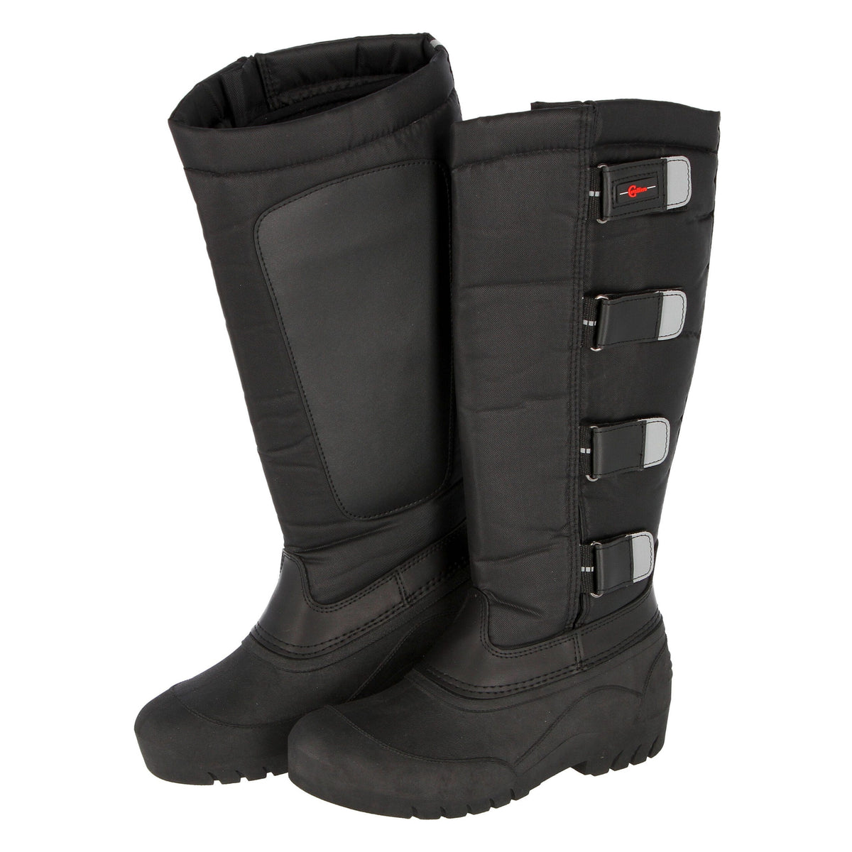 Bottes thermiques Classic noires à scratchs