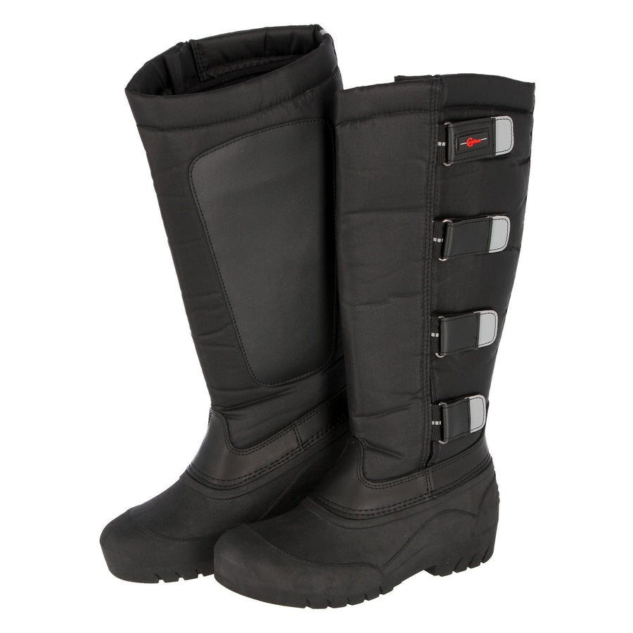 Bottes thermiques Classic noires à scratchs