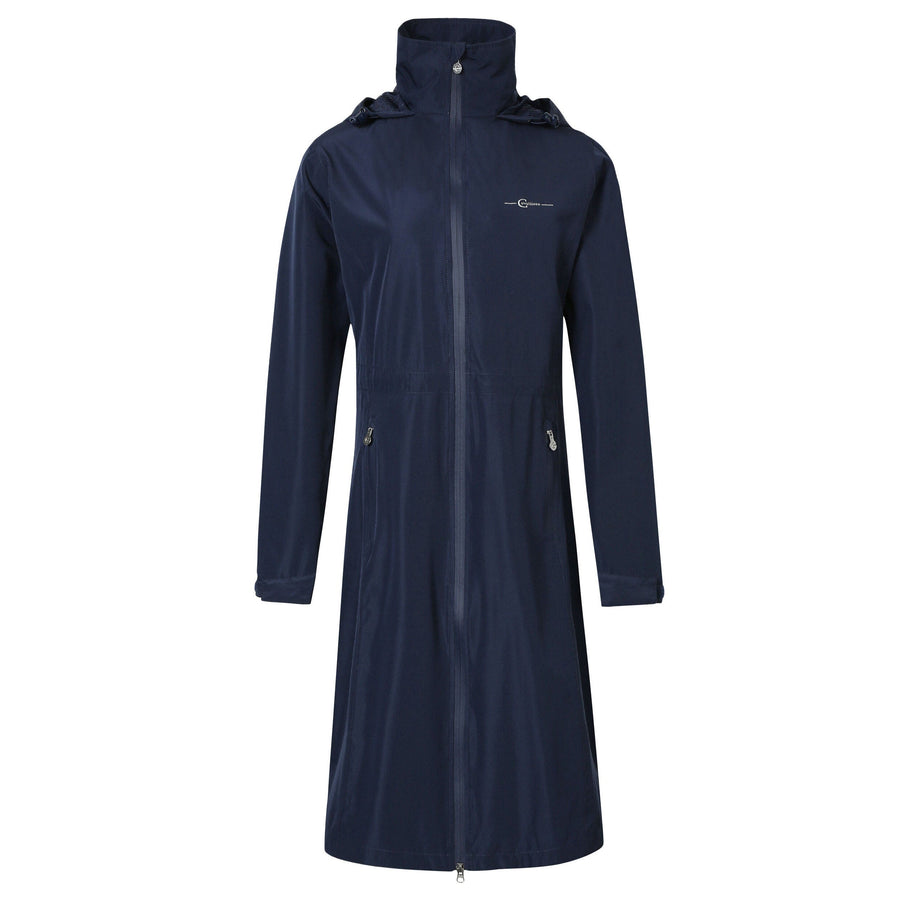 Manteau de pluie Covalliero bleu marine, vue de face