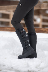Les bottes thermiques portées dans la neige