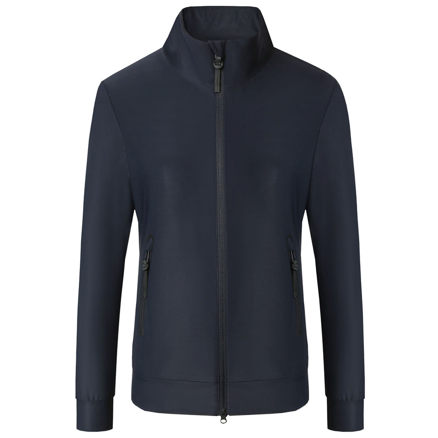 Blouson d'équitation Covalliero bleu marine, vue de face