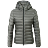 Veste matelassée Covalliero gris acier, vue de face