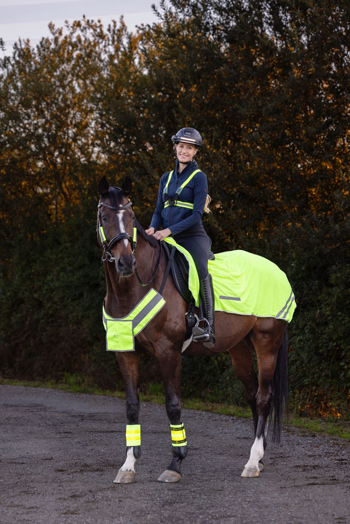 Pack « Visible » réfléchissant cheval et cavalier