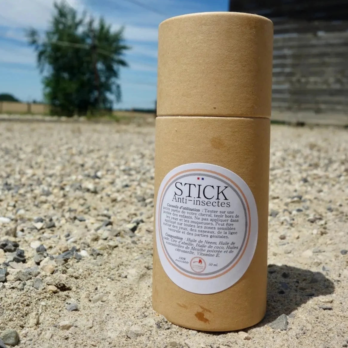 Stick Anti-Mouches Facile pour Cheval