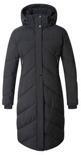 Manteau d'hiver d'équitation Covalliero 2026, coloris noir, vue de face
