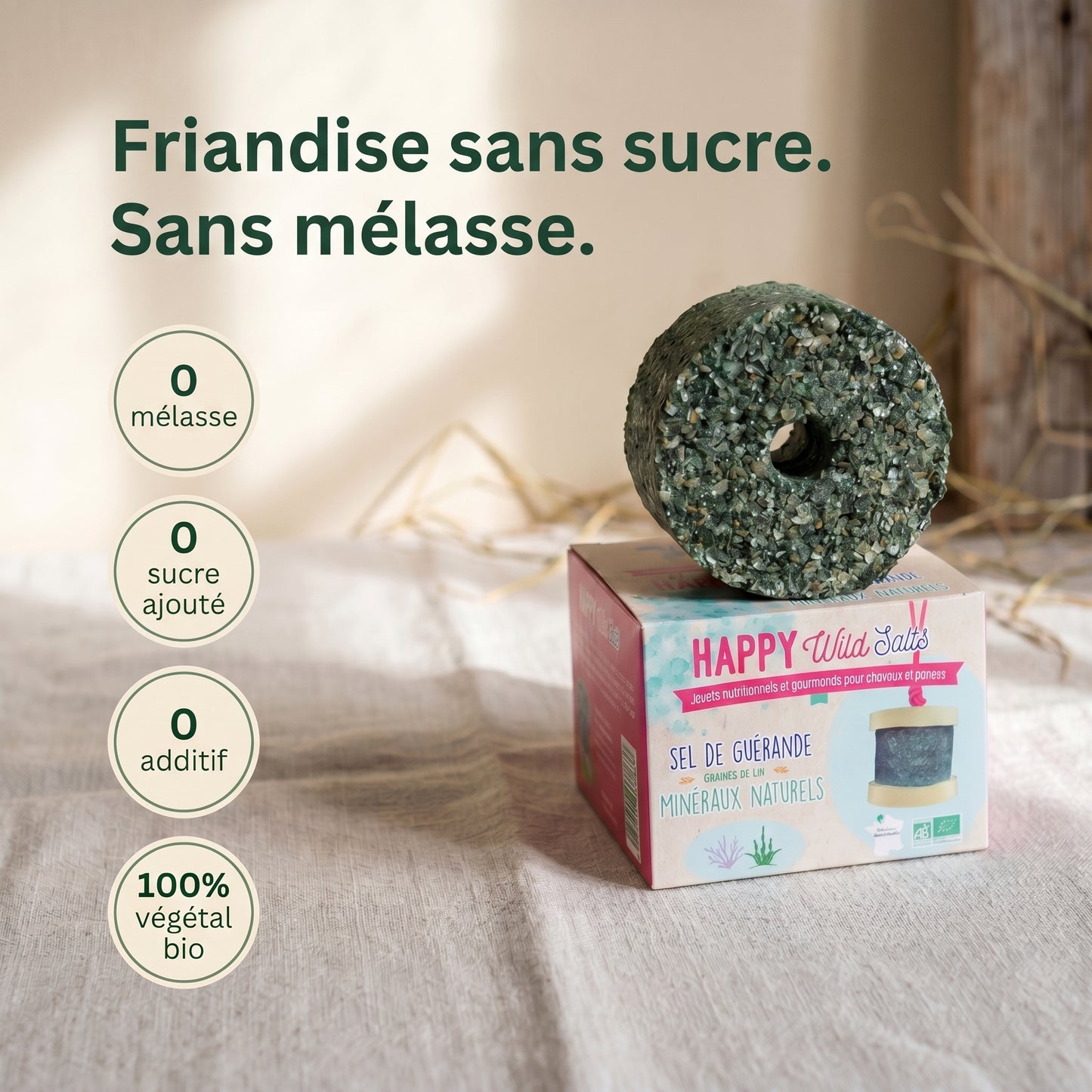 Happy Wild Salts : Le jouet bio qui occupe vraiment au box